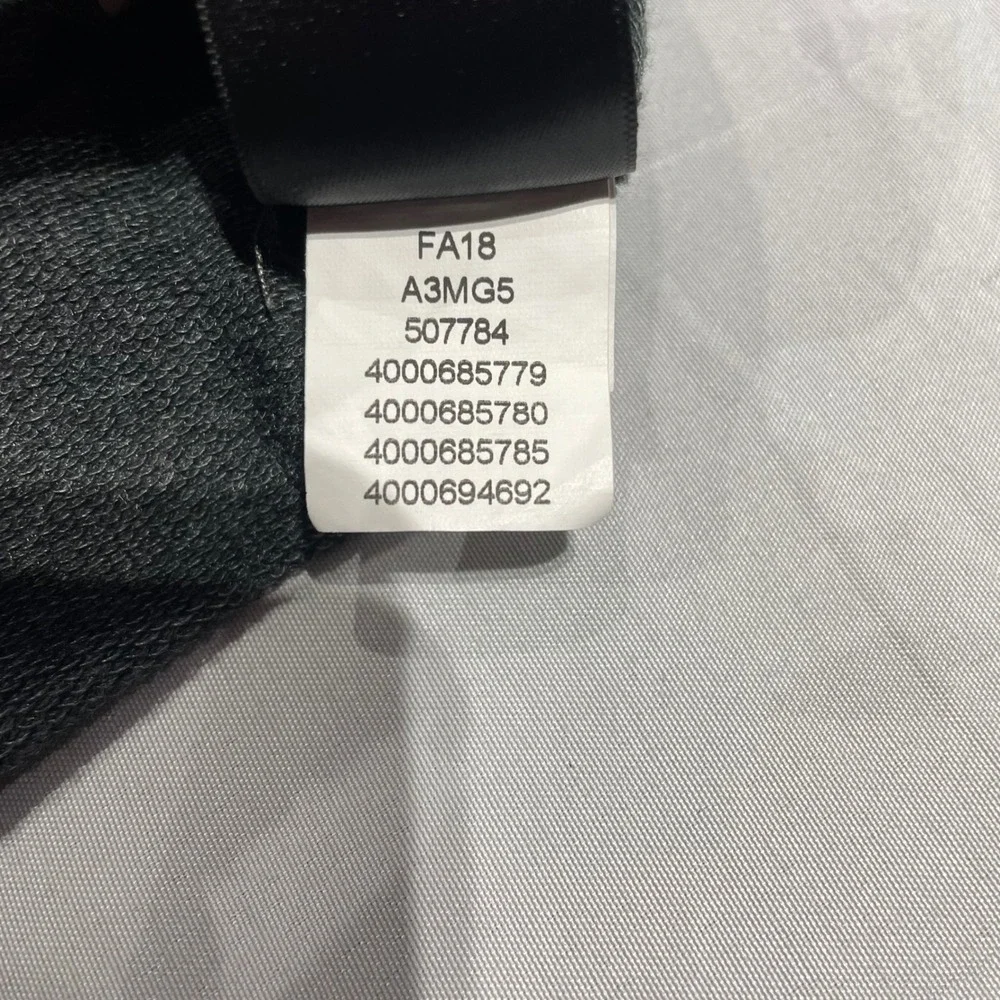 The North Face Mens XL Gray Long Sleeve Crew Neck Shirt A3MG5 FA18 Cotton Blend